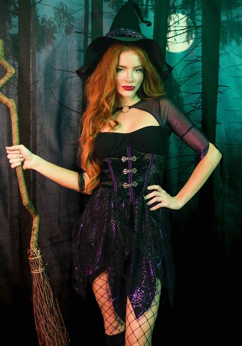 Dark and mystical witch dress